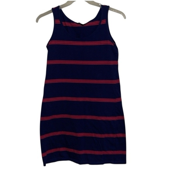 🌹TOMMY HILFIGER SLEEVELESS TEE SHIRT DRESS - Picture 1 of 4
